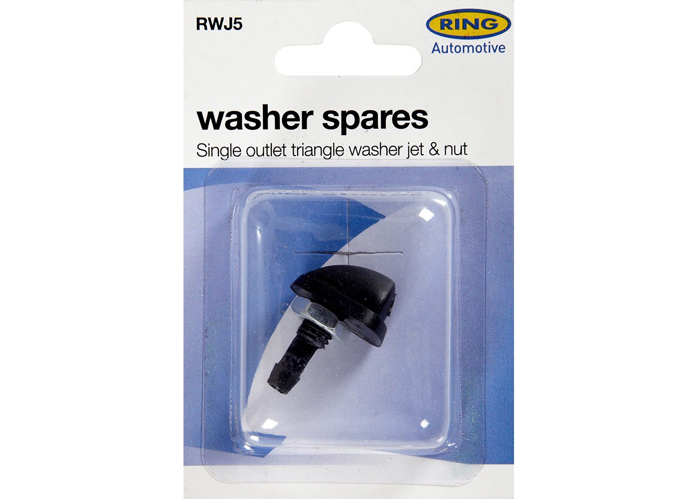 RWJ5 Single Outlet Triangle Washer Jet and Nut